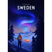 Discover Sweden plansch 50x70